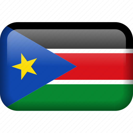 South sudan, country, flag icon - Download on Iconfinder