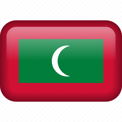 Maldives, country, flag icon - Download on Iconfinder