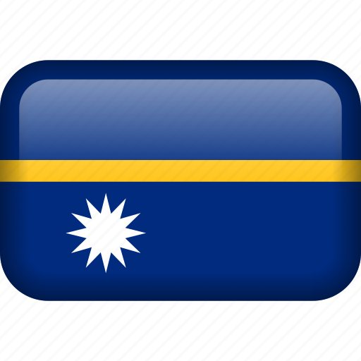 Nauru, country, flag icon - Download on Iconfinder