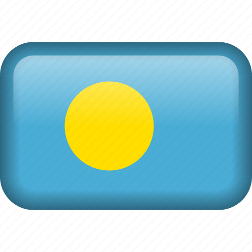 Palau, country, flag icon - Download on Iconfinder