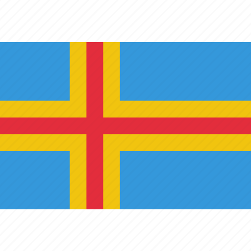 Aland, country, flag, national icon - Download on Iconfinder