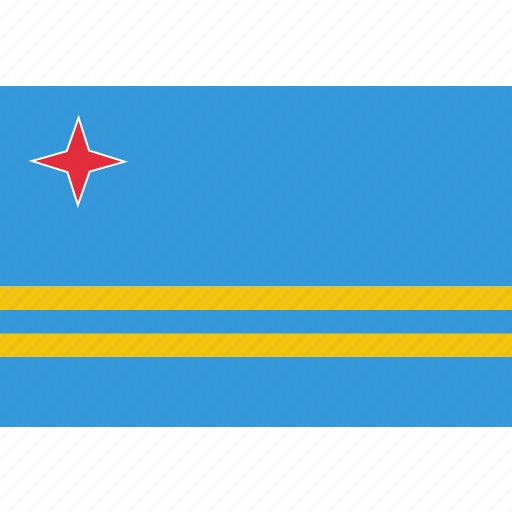 Aruba, country, flag, national icon - Download on Iconfinder