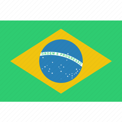 Brazil, country, flag, national icon - Download on Iconfinder