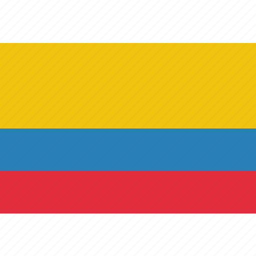 Colombia, colombian, country, flag, national icon - Download on Iconfinder