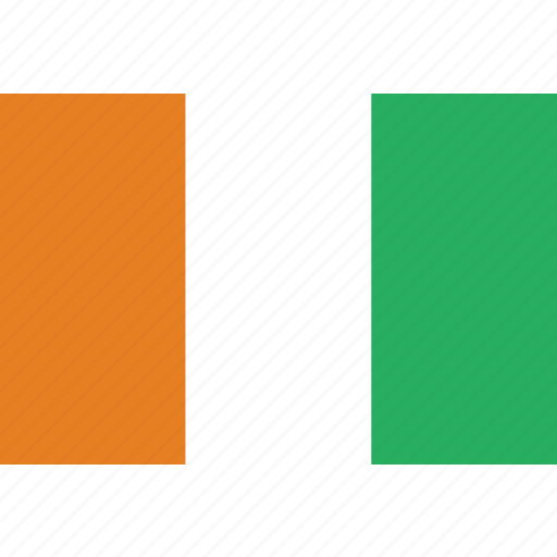 Coast, cote, country, divoire, flag, ivory, national icon - Download on Iconfinder