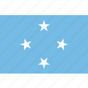 country, flag, micronesia, national