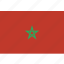 country, flag, morocco, national 