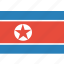 country, flag, korea, korean, national, north 