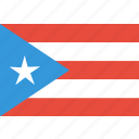 country, flag, national, puerto, rico