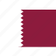 country, flag, national, qatar 