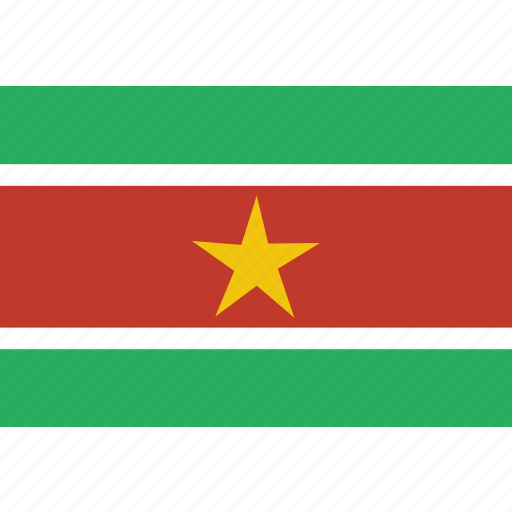 Country, flag, national, suriname icon - Download on Iconfinder