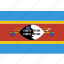 country, flag, national, swaziland 