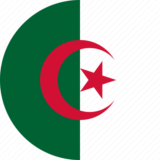 Algeria, flag icon - Download on Iconfinder on Iconfinder