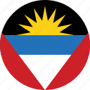 antigua, barbuda, flag, and