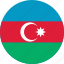 azerbaijan, flag 