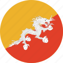 bhutan, flag