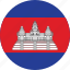 cambodia, flag 