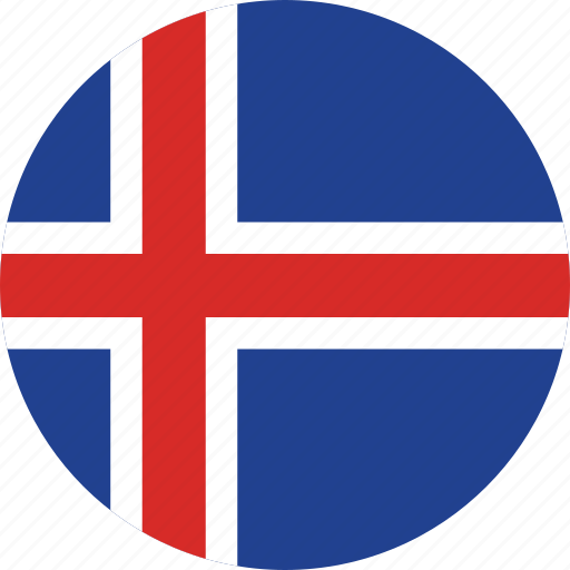 Image result for iceland circle flag