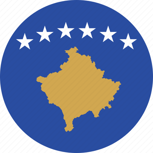 Kosovo, flag icon - Download on Iconfinder on Iconfinder