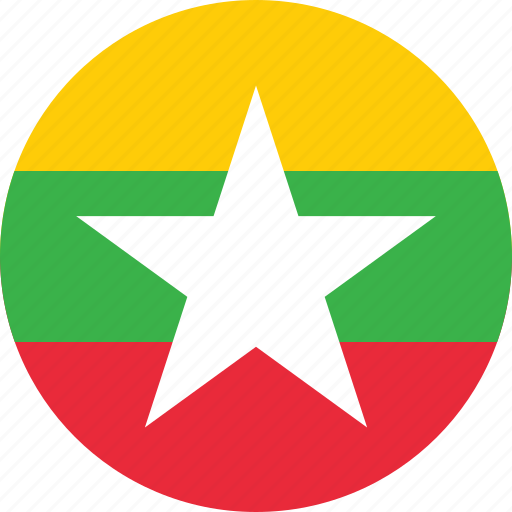 Myanmar, burma, flag icon - Download on Iconfinder
