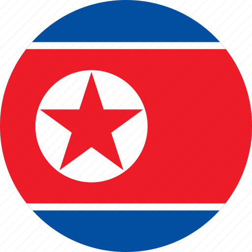 Korea, north, flag icon - Download on Iconfinder