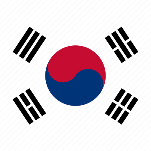 Korea, south, flags icon - Download on Iconfinder