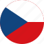 czech, republic, flag 