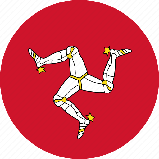 Isle, man, flag, of icon - Download on Iconfinder