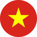 vietnam, flag
