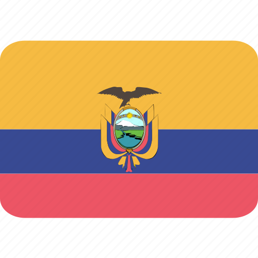 Ecuador, south america, south american, flag icon - Download on Iconfinder