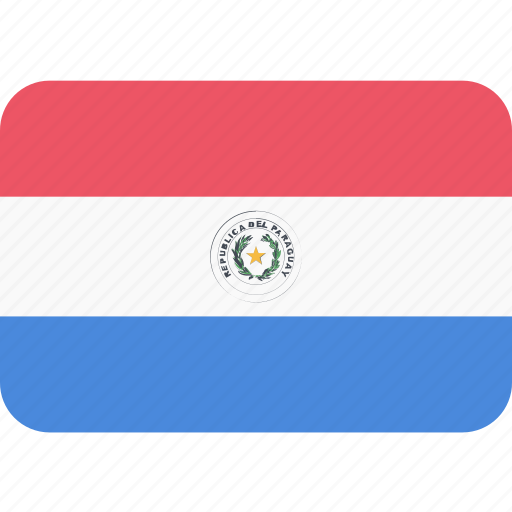 Paraguay, south america, south american, flag icon - Download on Iconfinder