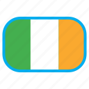 world, flag, national, country, flags, ireland