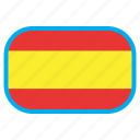 spain, world, flag, national, country, flags