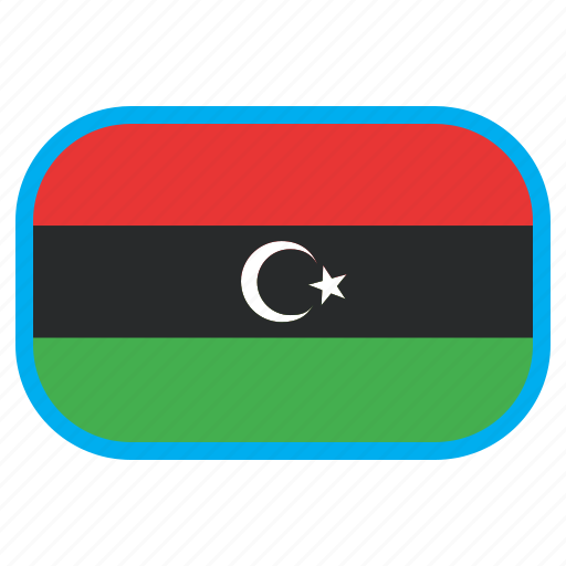 World, flag, national, country, flags, libya icon - Download on Iconfinder