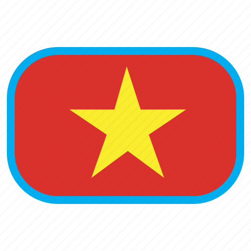 Vietnam, world, flag, national, country, flags icon - Download on Iconfinder