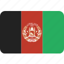 afghanistan, afghanistani, country, flag, national