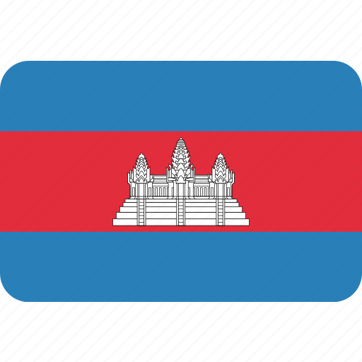 Cambodia, cambodian, country, flag icon - Download on Iconfinder
