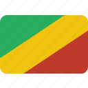 congo, country, flag, national