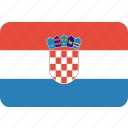 country, croatia, croatian, flag, national 