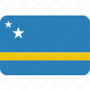 country, curacao, flag, national