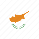 country, cyprus, flag, national