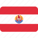 country, flag, french, national, polynesia 