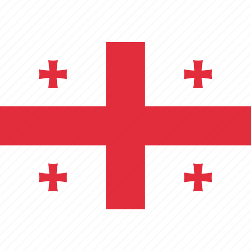 Country, flag, georgia, georgian, national icon - Download on Iconfinder