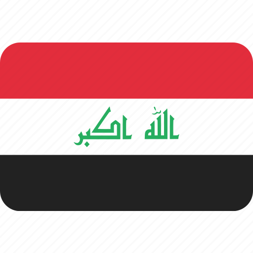 Country, flag, iraq, iraqi, national icon - Download on Iconfinder