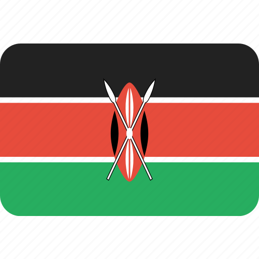 Country, flag, kenya, kenyan, national icon - Download on Iconfinder