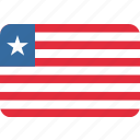 country, flag, liberia, liberian, national