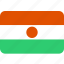country, flag, national, niger 