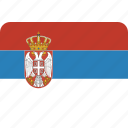 country, flag, national, serbia, serbian