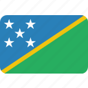 country, flag, islands, national, solomon