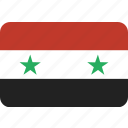 country, flag, national, syria, syrian